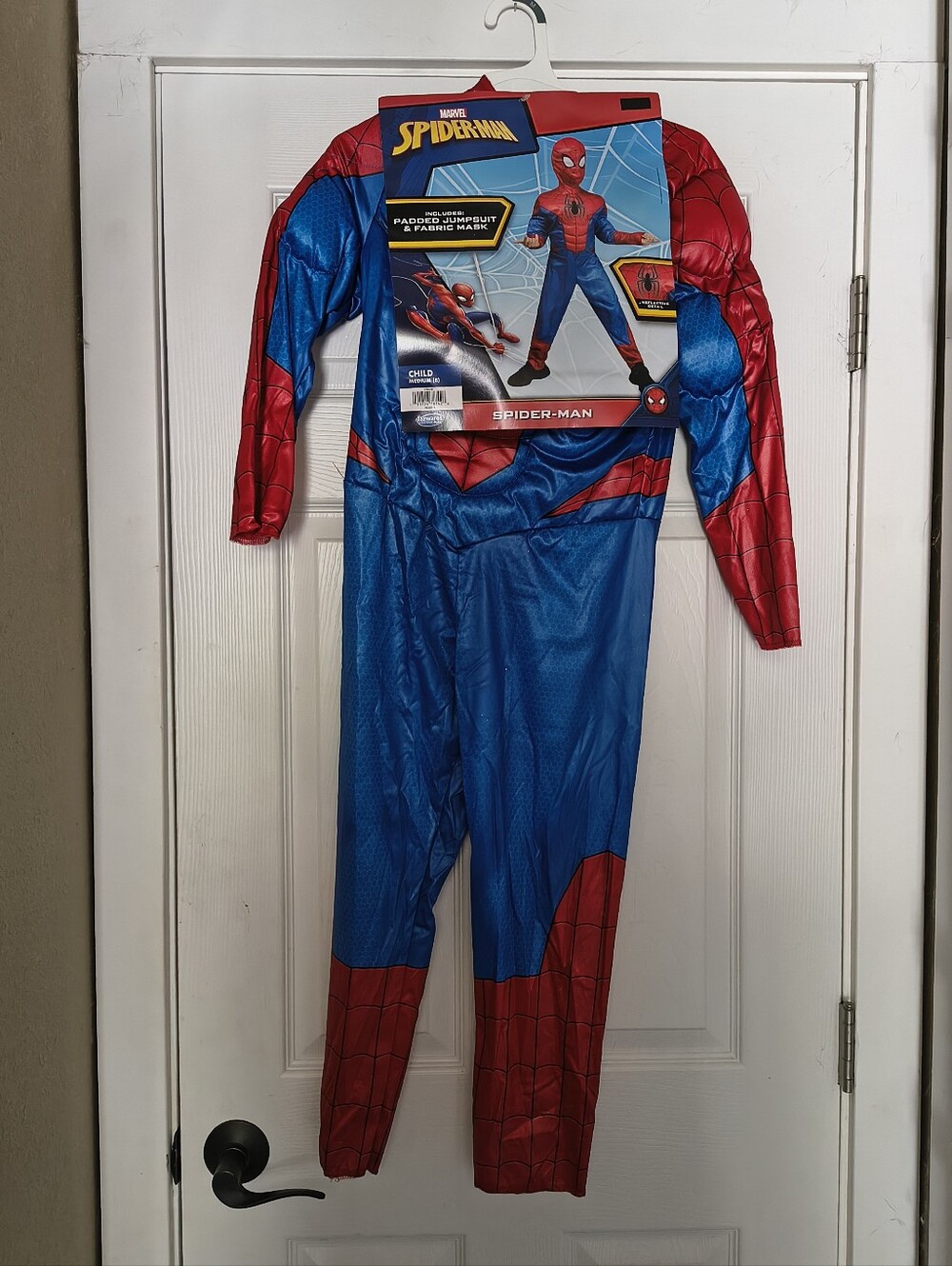 Marvel Spider-Man Padded Kids Costume Size Medium